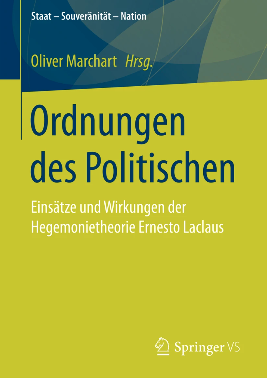 cover "Ordnungen des Politischen"