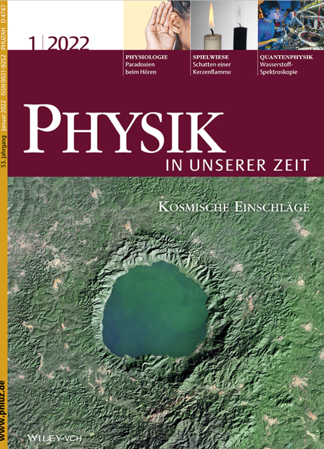 cover "Physik in unserer Zeit"