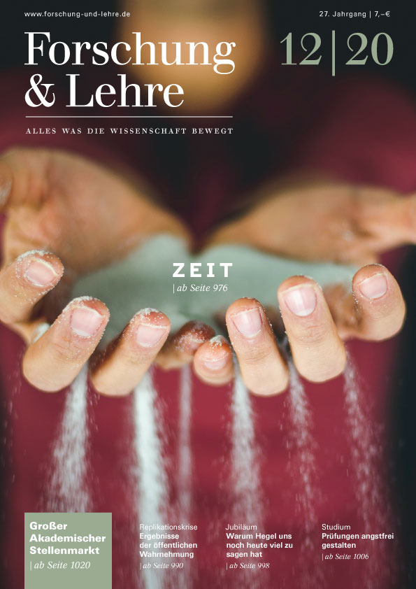 Cover Forschung und Lehre 12(20)